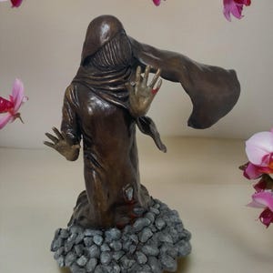 Große schwere Bronze Frauenstatue von Caroline Kay-Roberts