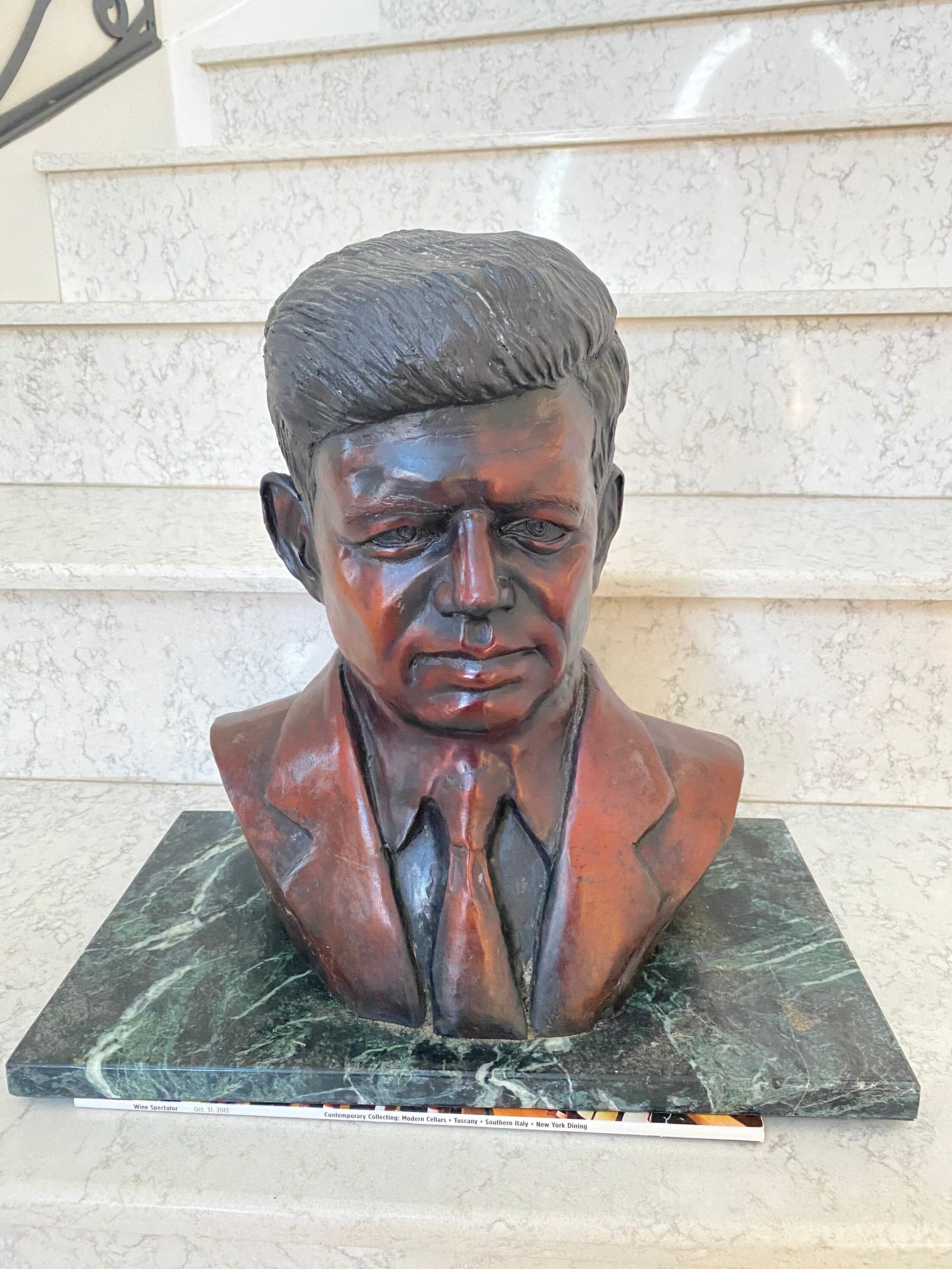 Vintage Jfk Bust - Etsy