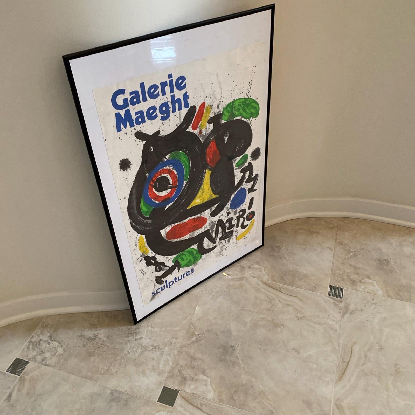 ジョアン・ミロ オリジナル・ヴィンテージ・カラー・リトグラフ