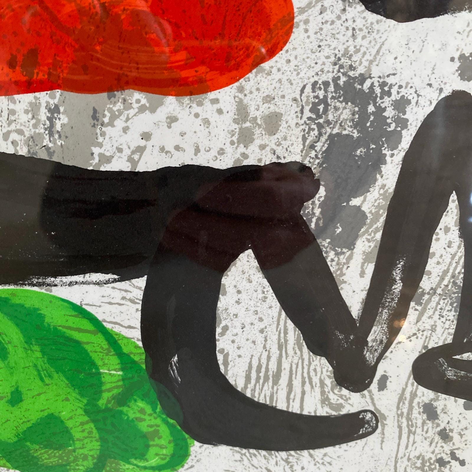 ジョアン・ミロ オリジナル・ヴィンテージ・カラー・リトグラフ