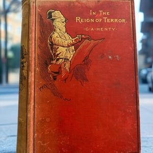 &quot;Antikes &quot;&quot;Schreckentum&quot;&quot; Buch: 1888 G.A.&quot; Henty Erstausgabe