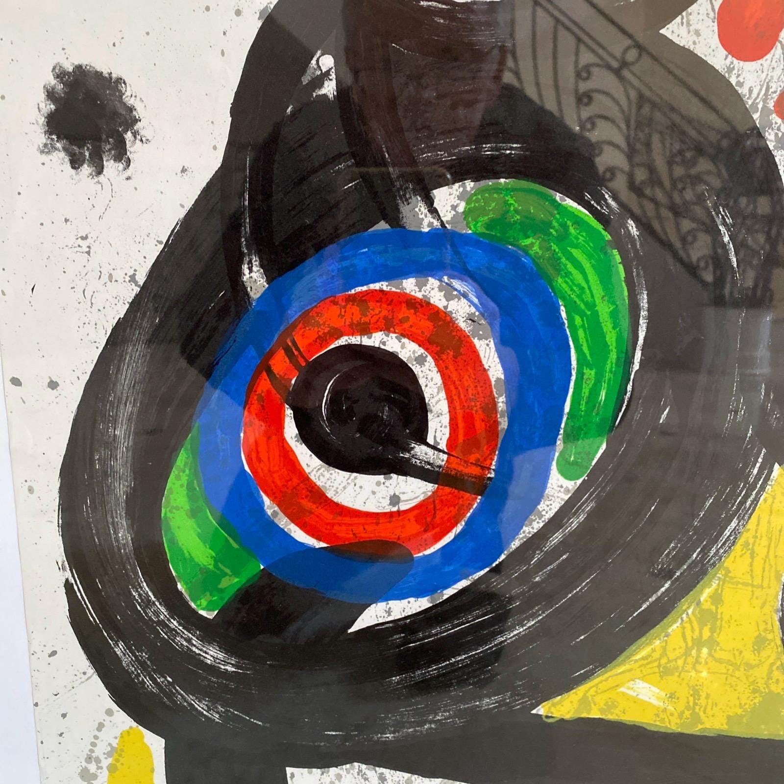 ジョアン・ミロ オリジナル・ヴィンテージ・カラー・リトグラフ