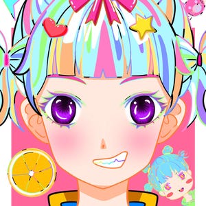 Custom Anime Portrait | Kawaii & Vibrant Digital Art Commission | Personalized Anime Character Illustration
