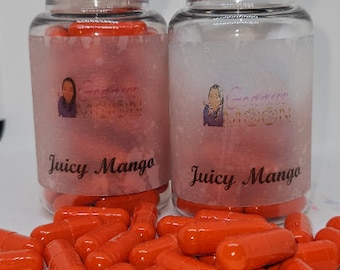 Juicy Mango V sécheresse, orme rouge, racine de maca, mangue, hydratation naturelle