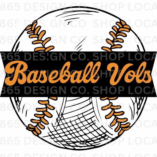 Tennessee Vols Baseball Logo Svg - Etsy