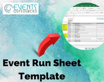 Sjabloon voor gebeurtenisrun sheet
