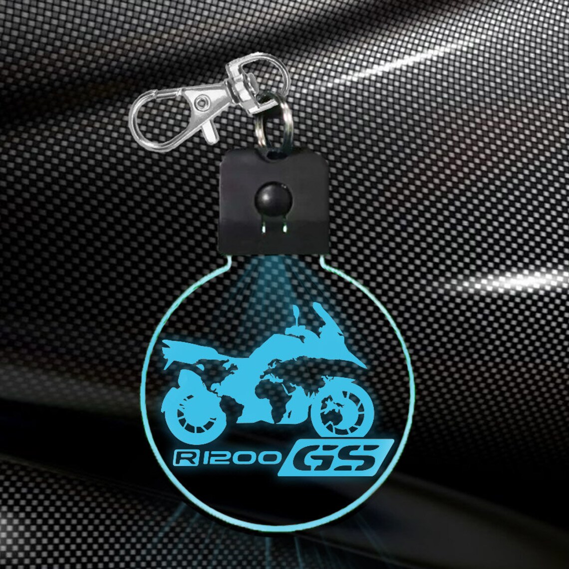 Portachiavi Multicolor Led Idea Regalo Moto Bike Keychain Bmw Etsy UK