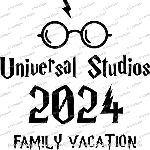 Family Vacation Svg File - Vacation 2024 Svg Design - Family Trip 2024 - Magic Vacation Clipart - Svg For Cricut - Svg For Silhouette - SVG