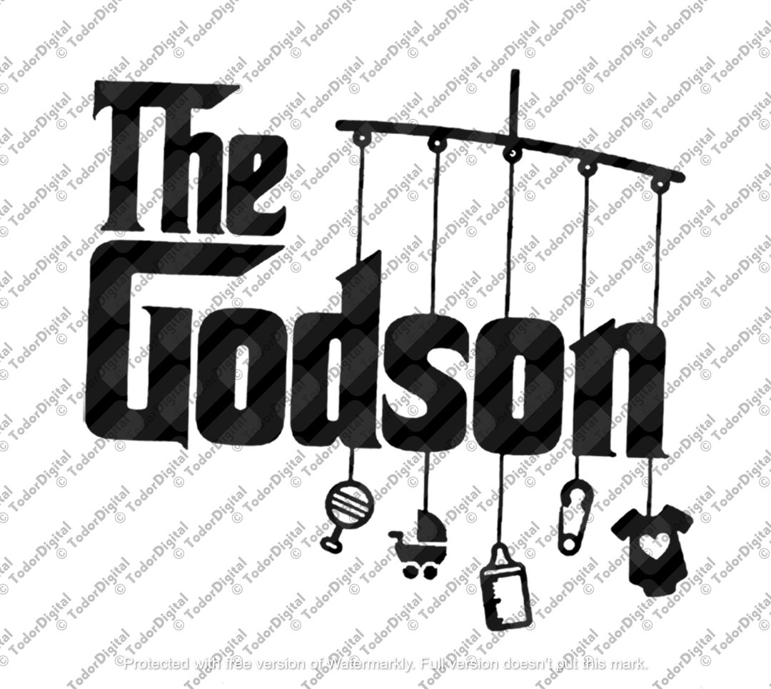 The Godson Svg File Godson Svg Design the Godfather - Etsy