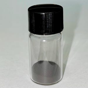 1/2 g PALLADIUM .999+ Fine Powder. Pure 24kt PALLADIUM dust! Micron size palladium particles half a gram