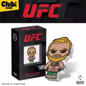 2023 Niue UFC Conor McGregor 1oz Silver Chibi Coin - New Zealand Mint