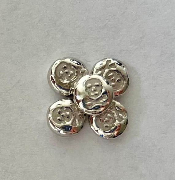 One - 1g PLATINUM bar 9995 Pirate Skull & Bones
