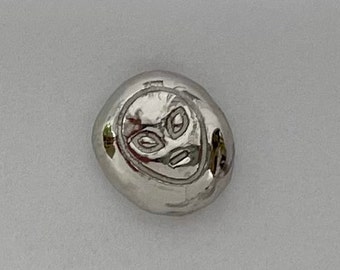 2,5g PLATIN Barren 9995 fine Alien. Pure Solid PLATIN 99,95%.