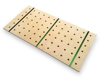 MFT workbench top 1200 x 610 mm with 20 mm holes and T-track Slim profiles