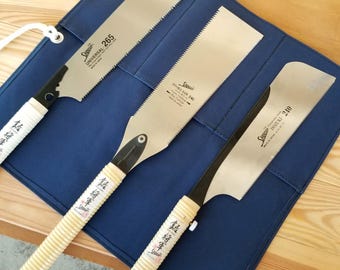 Ryoba Dozuki Kataba Japanese Saws OSAKA for cutting wood with Cover