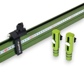 1200 mm guide fence for MFT tables stop block