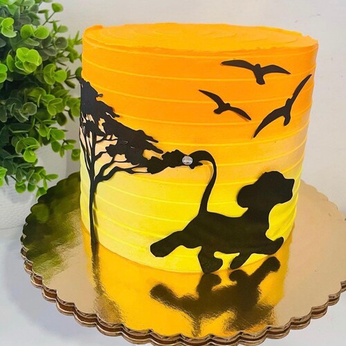 The Lion King Cake Topper Party Decorations Birthday Etsy