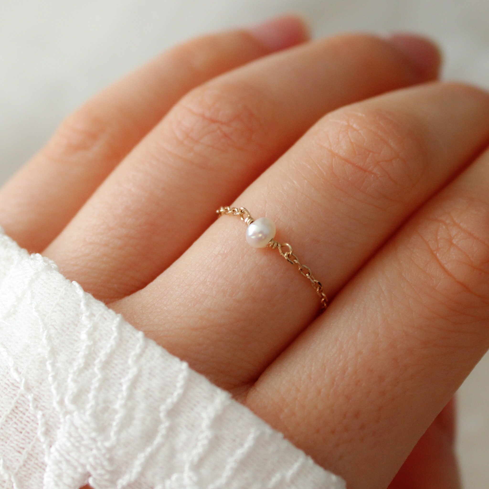 Perle de culture bague new arrivals