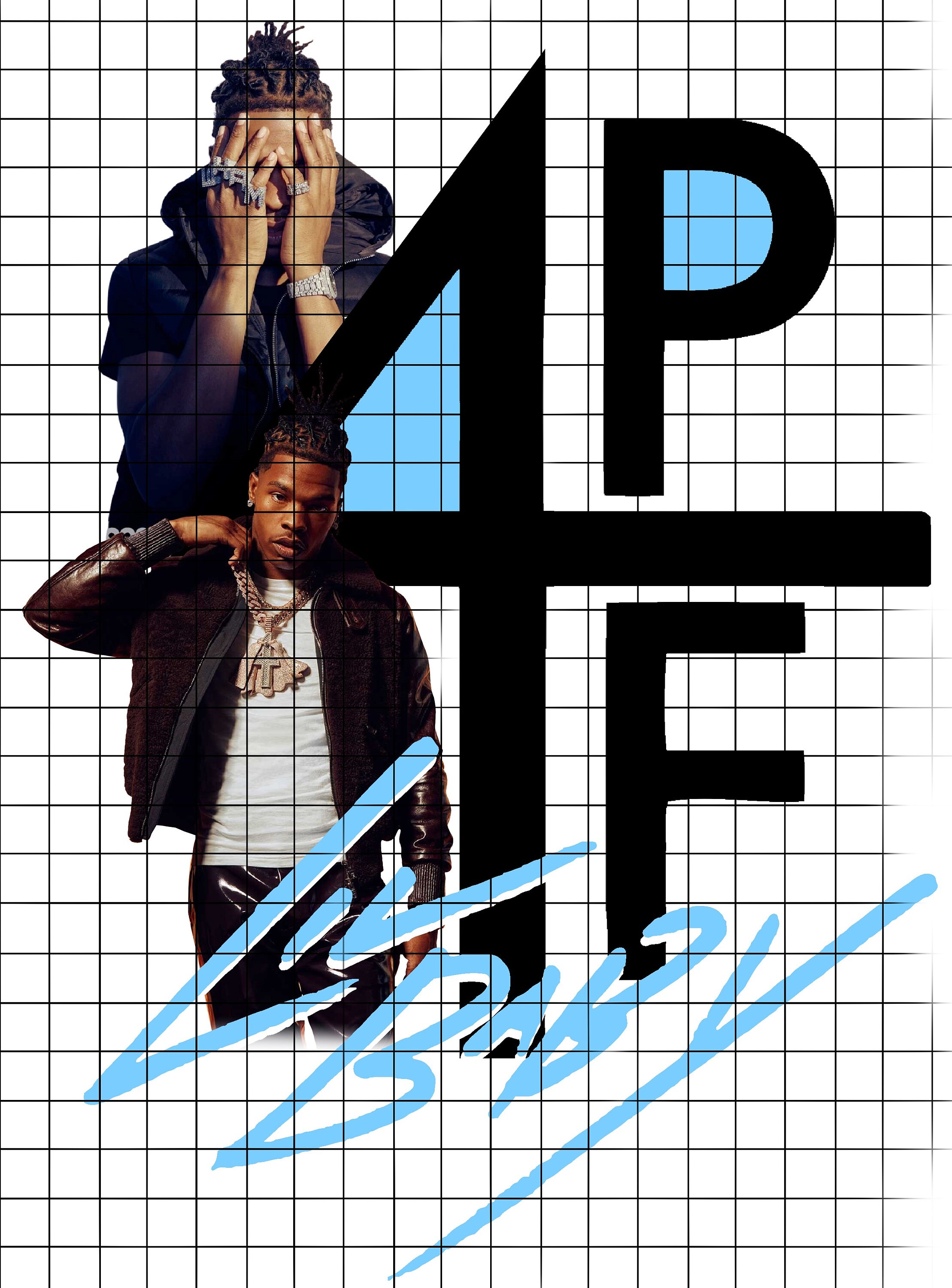 Lil Baby 4PF PNG Lil Baby PNG 4PF Rapper FOR Poster Design or Etsy