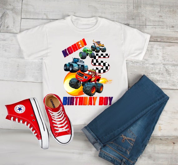 Monster Machines Personalized Birthday 
