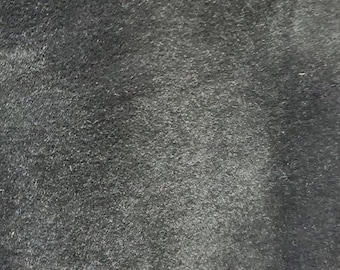 Mohairstof, JB MARTIN NEVADA, 54" breed, pluche mohair-ratkleur, wolfluwelen stof, op maat gesneden verkocht
