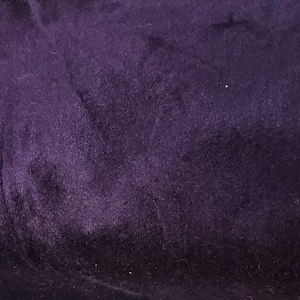 Mohair Fabric, JB MARTIN NEVADA, 54&quot; wide, Plush  Mohair Aubergine Wool  Velvet Fabric, sold by yard