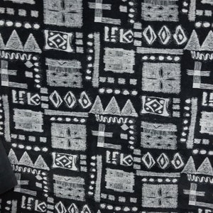 Ambesonne Moroccan Fabric by The Yard, Patchwork Style Vintage