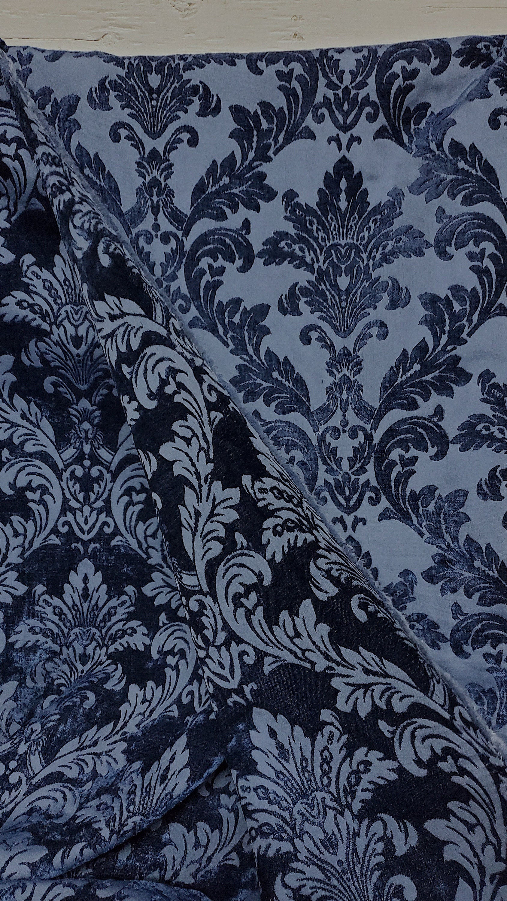 Chenille Fabric Upholstery, Jacquard Damask, 54