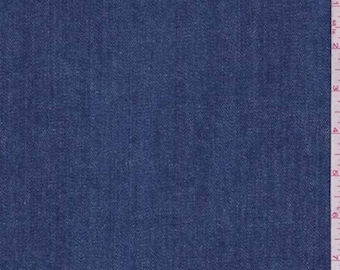 True Blue Stretch Denim, Fabric by The Yard