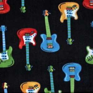 Musical Fleece by the Yard - Etsy
