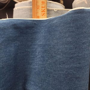 AD Fabric Cotton Selvedge Denim Light Blue fabric, 31&quot; wide, sold by yard