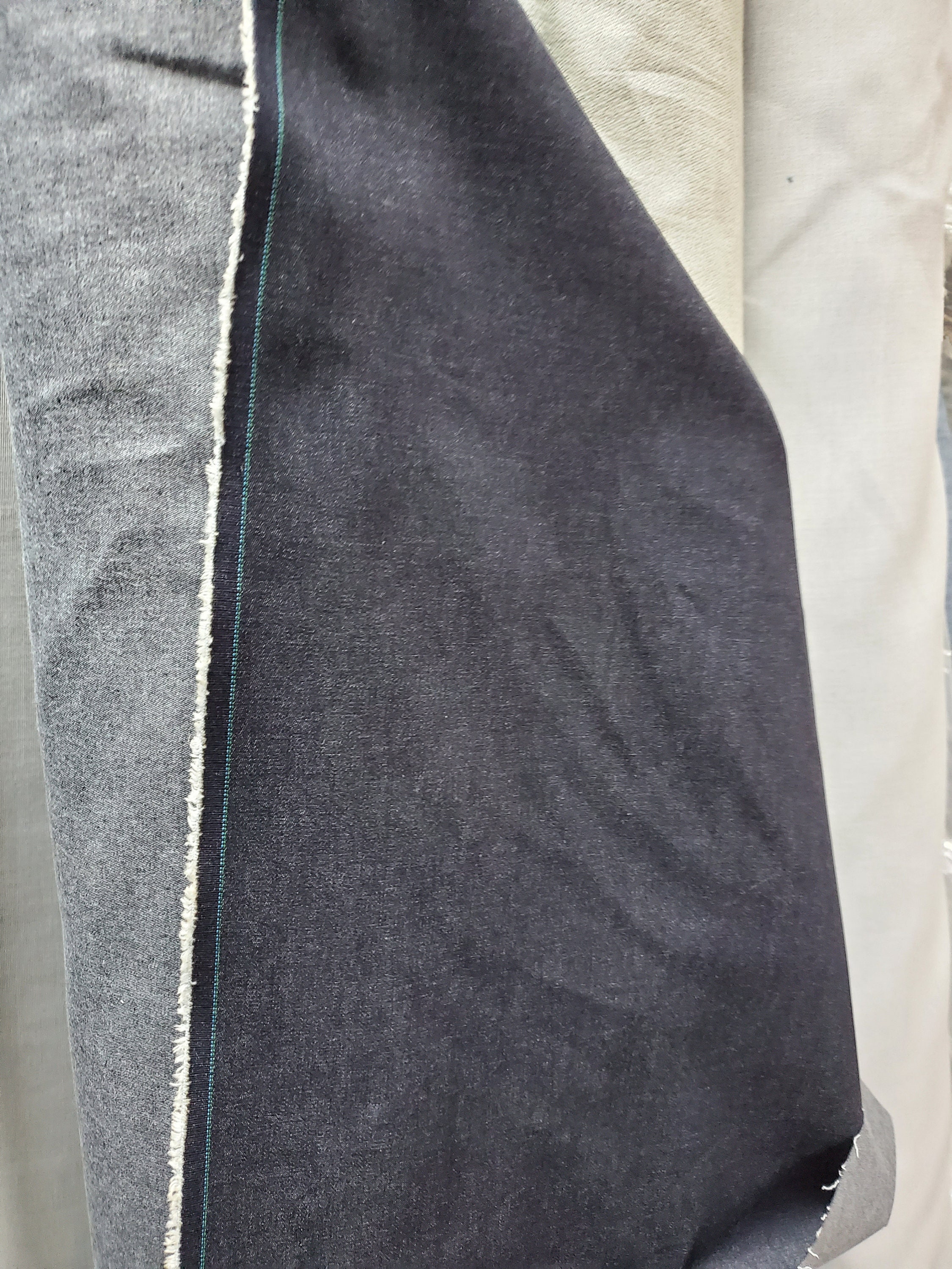 Denim 50 Wide-stretch Jeans Denim Color Indigo Mx - Etsy