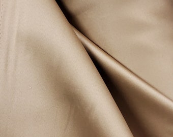 Black out Drapery Stoff Capuccino Farbe, 3 Pass Blackout Stoff, 58" breit, verkaufter Bulk-Vorrat in durchgehenden Metern