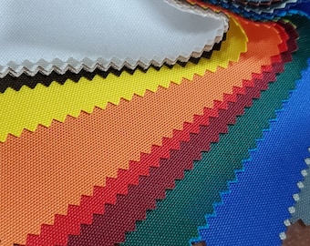 Waterproof Canvas Indoor/Outdoor Fabric  Waterproof Solid Fabric - 60&quot; wide - Anti-UV  - Sold by the Yard