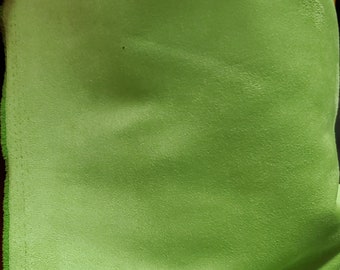 Wildleder-Polsterungsstoff 158 ""Breite verkauft lose Lagerware, Wildleder, Microsuede Premium-Stoff, Farbe Lime."