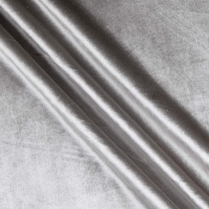 luxurious velvet silver, Upholstery Royal Velvet Fabric, 100% Polyester Upholstery, drapery Fabric
