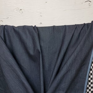 Denim 50&quot; Wide-Stretch Jeans Denim , color Indigo dark, Sold by Yard