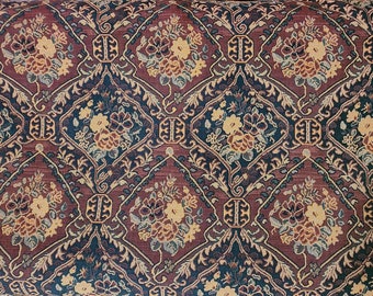 Vintage Heavy Medallion Chenille Tapestry Upholstery Fabric high quality tapestry sold by yard 54 inches wide