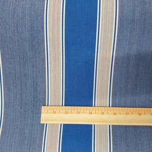Sunbrella® Awning Stripe 4993-0000 Baycrest Pacific 46&quot; Fabric&quot;, sold by yard