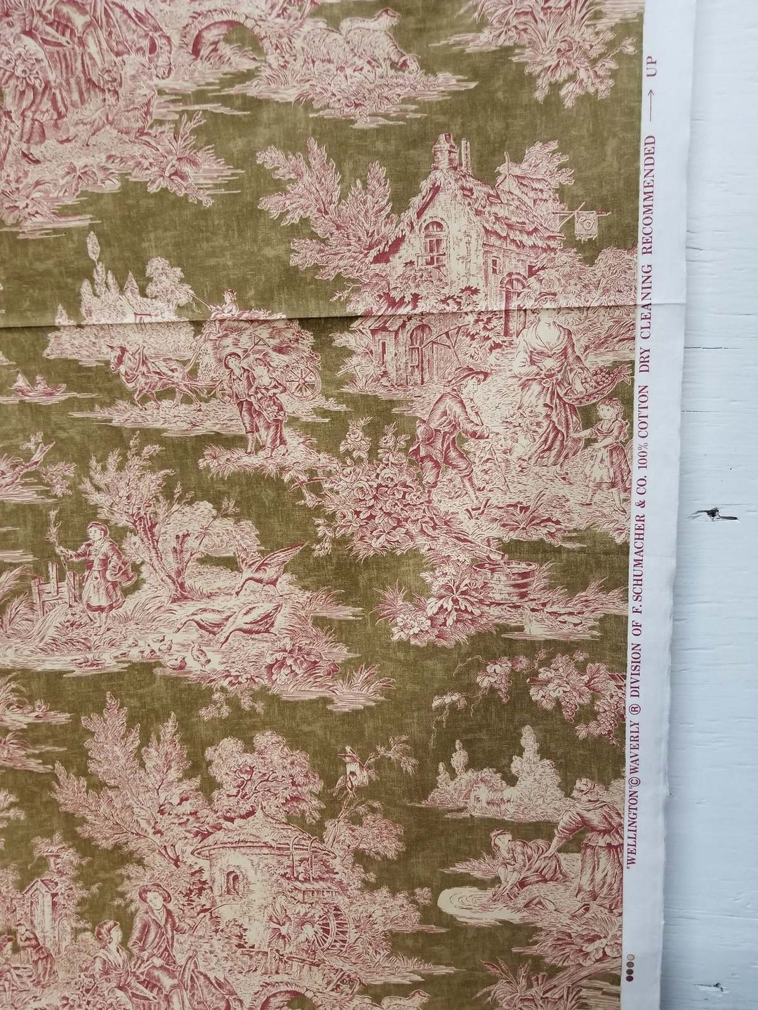 Waverly Gorgeous Life Toile Fabric Sold by the Yard 