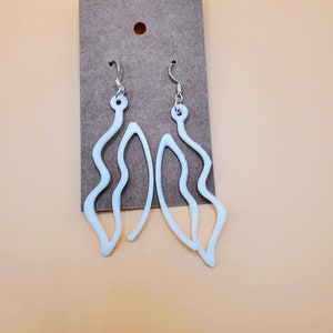 Lip Earrings | Aesthetic Earrings | Face Earrings | Crazy Earrings | Unusual Earrings | Eccentric Earrings | Artistic Homemade Earrings