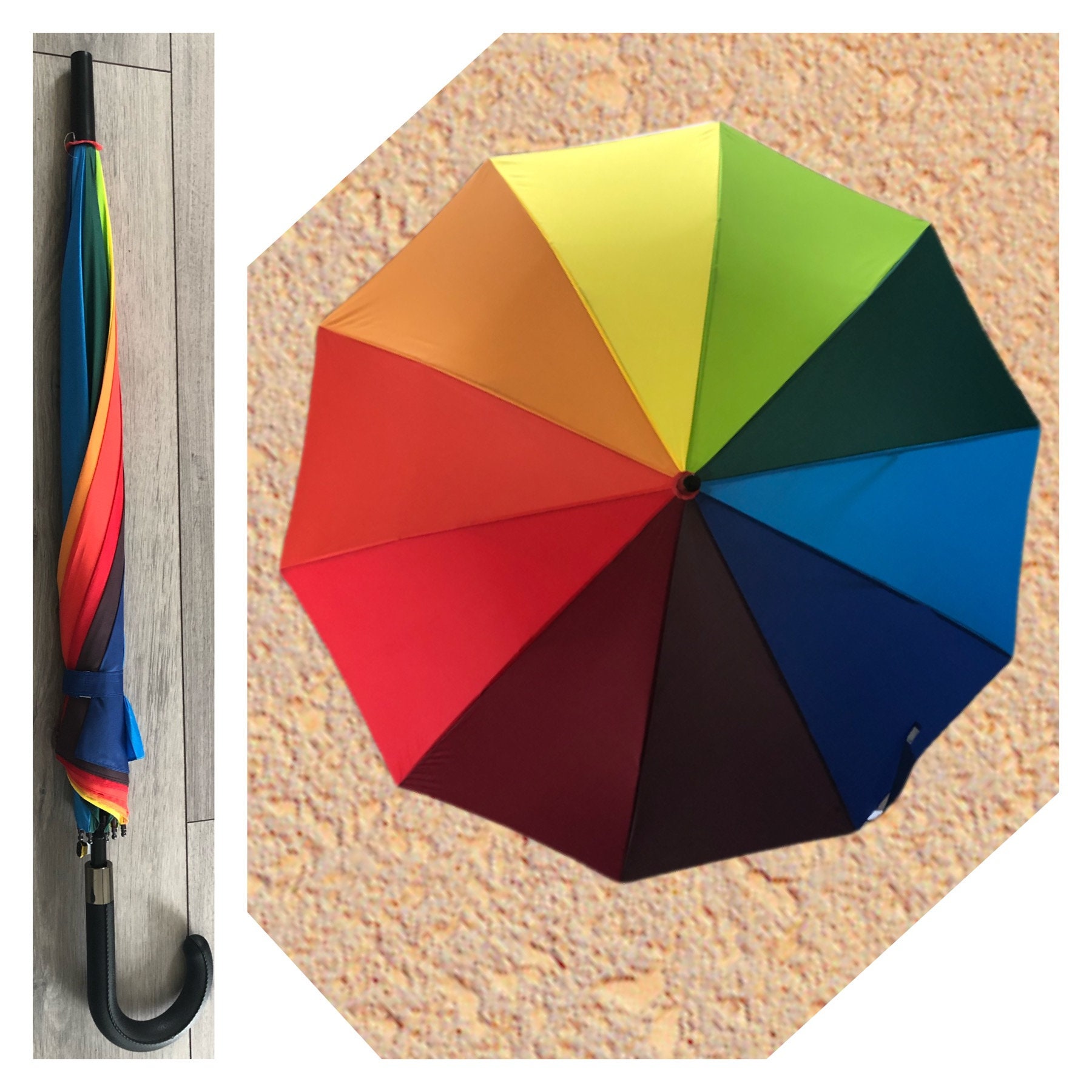 Multicolores et Arc en ciel - La Maison des Parapluies