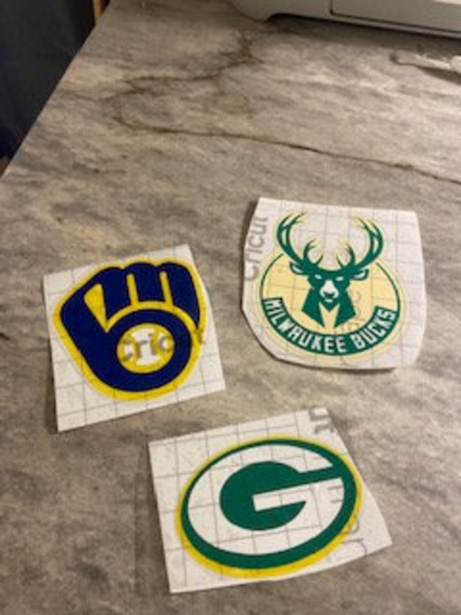 Wisconsin Sports Teams Stickers Etsy