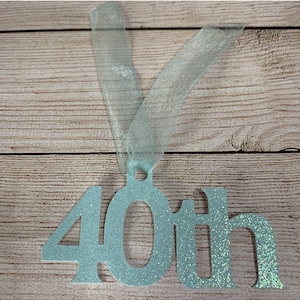 Etiquetas de regalo / Edad 40 / Etiquetas de cumpleaños / Hechas a mano / Etiquetas para paquetes / Etiquetas para cualquier edad / Etiquetas de regalo para edad 40 / Regalos / Bonitas