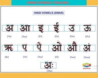 hindi alphabet etsy new zealand