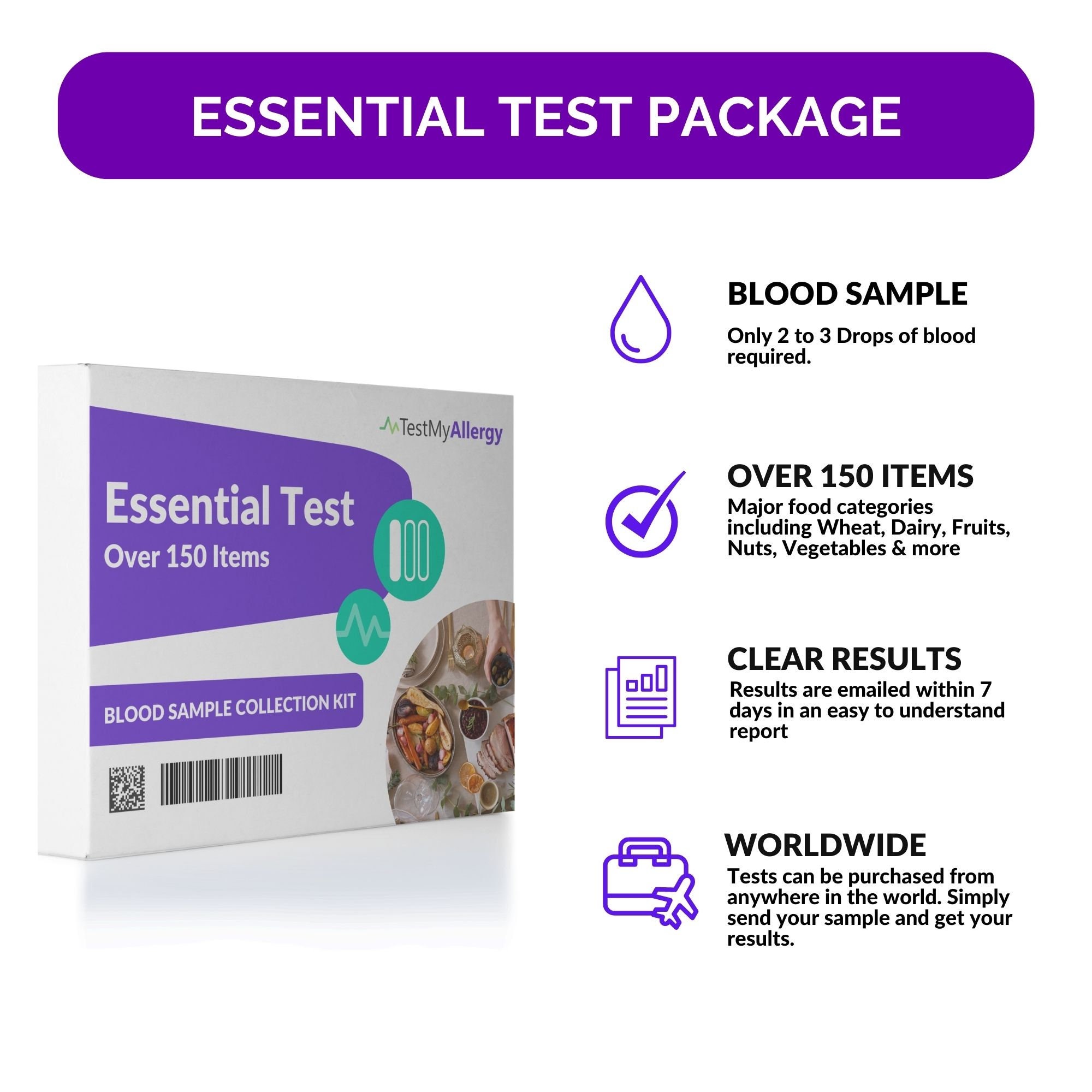Food Intolerance Test Kit Etsy