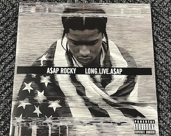 ASAP Rocky Long. Live. ASAP 2LP Vinyl Limited Black 12