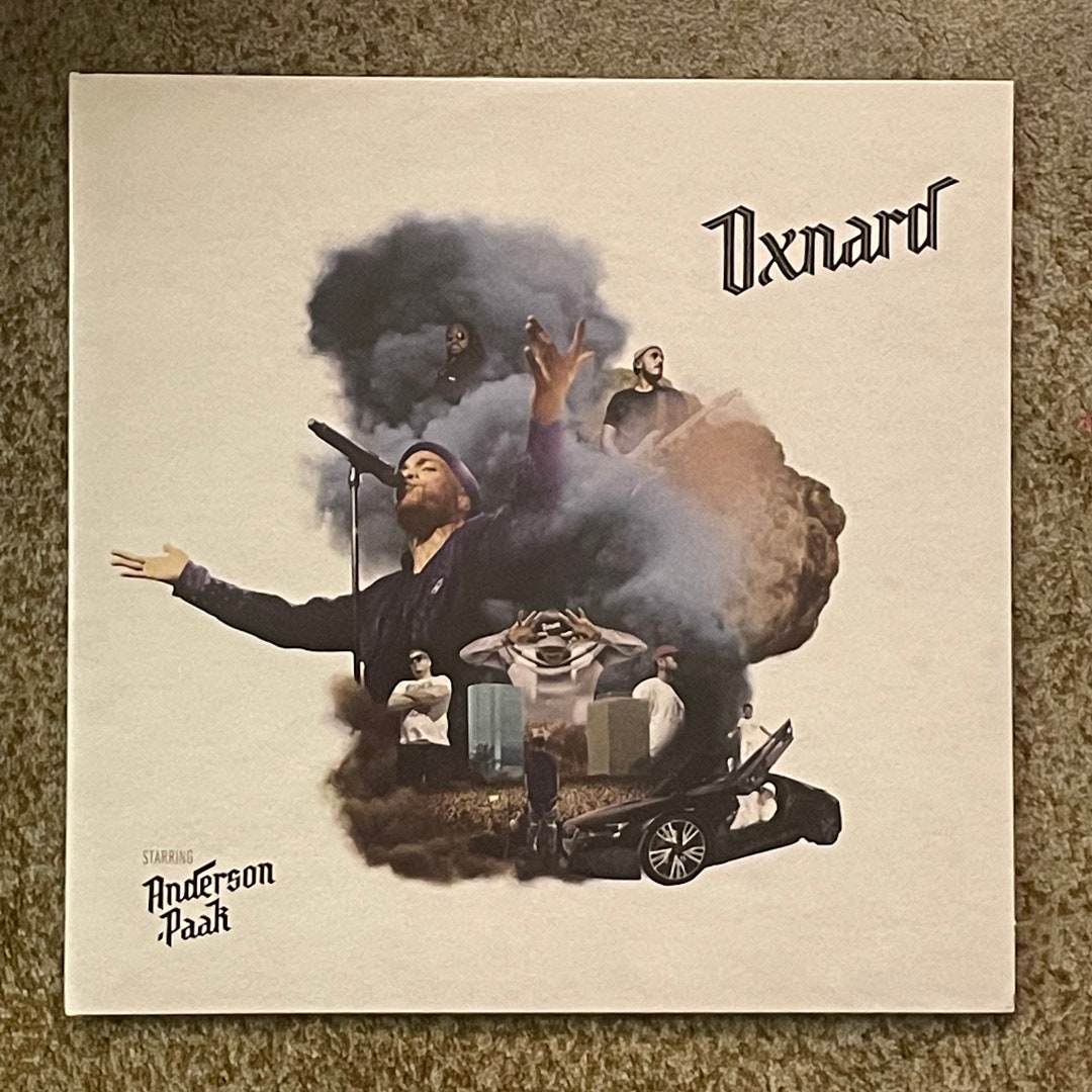 Anderson Paak Oxnard RED VINYL 新品未開封 Anderson .Paak