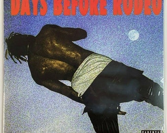 Travis Scott Days Before Rodeo 2LP Vinyle Limité Noir 12" Disque