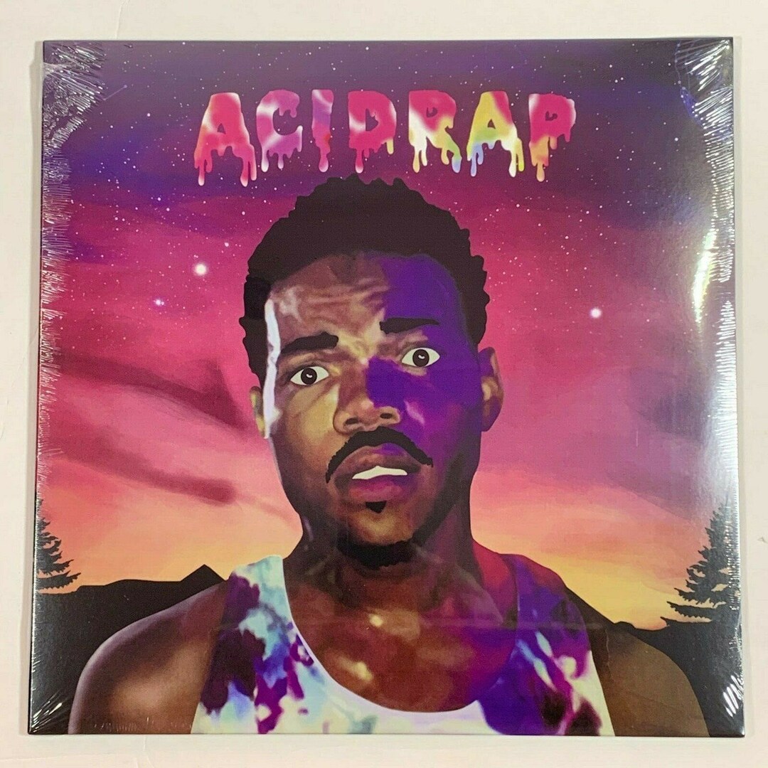 Chance the Rapper Acid Rap 2LP Vinyl Limited Purple 12